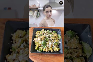 Alia Bhatt's Favourite Zucchini Sabji Recipe | #shorts #youtubeshorts