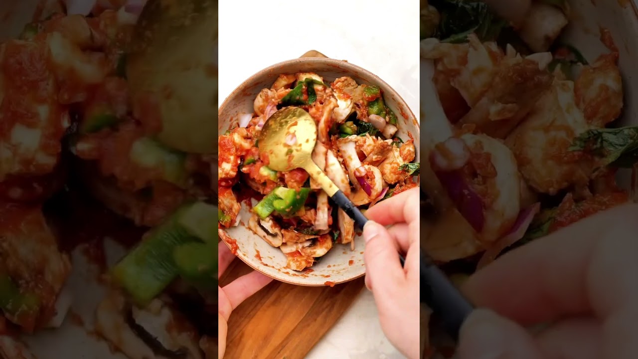 Quick & Healthy Dinner Recipe: PIZZA BOWLS #healthy #shorts #recipes Quick & Healthy Dinner Recipe: PIZZA BOWLS #healthy #shorts #recipes