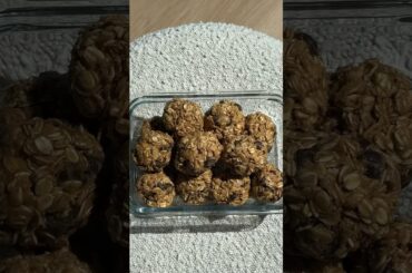 No-Bake Protein Snack Recipe #healthyrecipes #easyrecipes #cooking #shorts