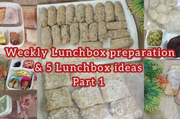 Weekly Lunchbox ideas | Budget friendly lunchbox preparation|healthy lunch box ideas#trendingvideos