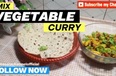Mix Vegetable Curry Recipe | Easy Homemade Instant Recipes by Masala Channel Official
