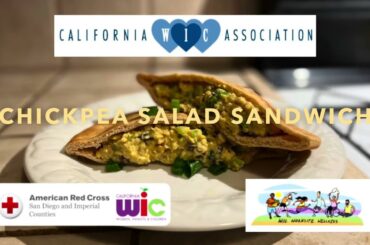 WIC Healthy Recipes | Chickpea Salad Sandwich