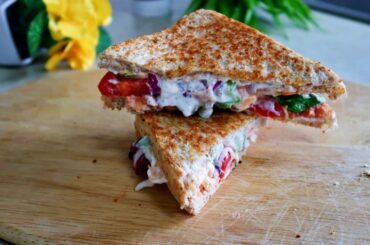 Healthy Breakfast Recipe | Easy Breakfast recipe | Tiffin Ideas | Cream Sandwich