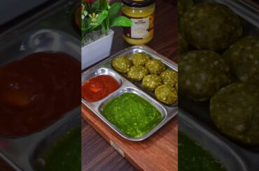 Healthy And Tasty Hariyali Sabudana Appe #shorts