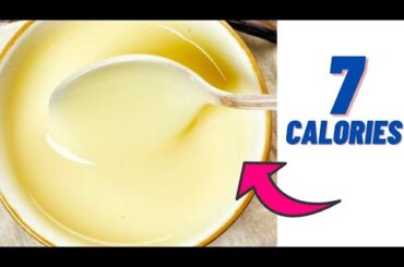 Only 7 calorie custard cream-low calorie custard cream recipe