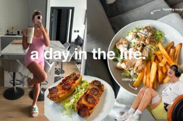 PRODUCTIVE DAY IN MY LIFE | workout & healthy meals