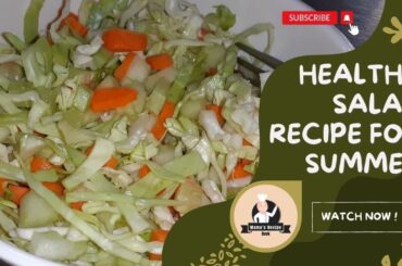 Healthy Salad Bowl For Summer