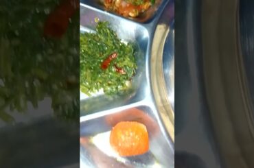 testy and healthy dinner thali.#short.