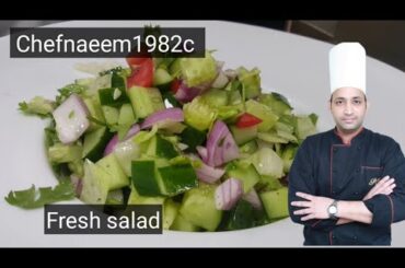 Fresh salad !recipe!how to make greek salad !fresh salad banane ka tarika! #chefnaeem1982#chefnaeem