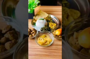 Healthy Bengali Lunch Recipes #shorts #healthy_bengali_lunch_recipes #lunchthali