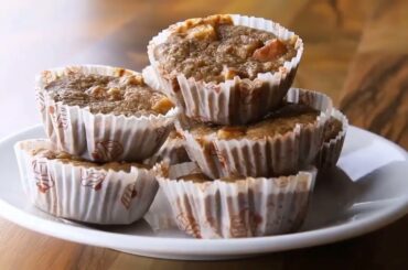 Low Calorie Banana Apple Muffins: Quick and Easy Recipe *COOKIN 'UP*