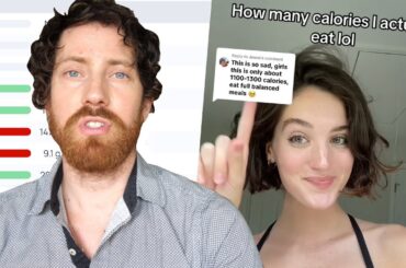 Model Proves She is Eating Enough. The Results are Frightening