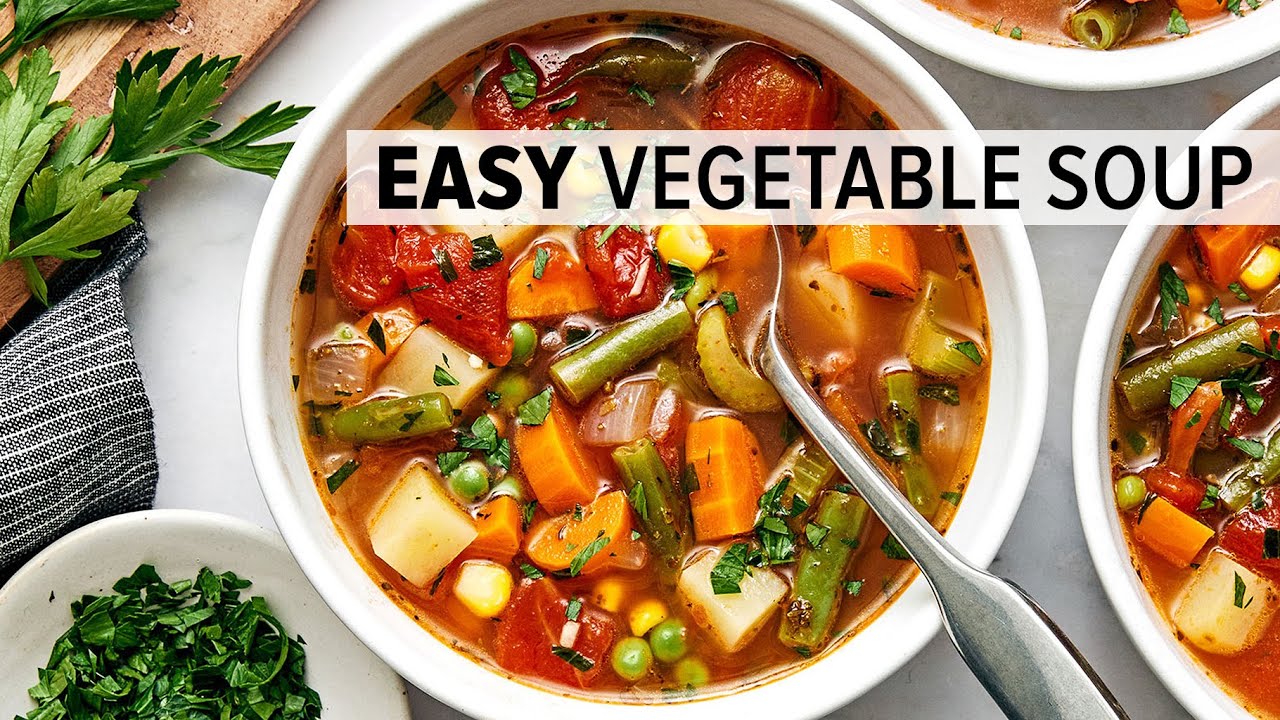 The one and only VEGETABLE SOUP recipe you need for winter! The one and only VEGETABLE SOUP recipe you need for winter!