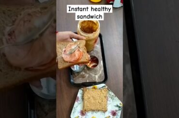 Instant heathy sandwich #shorts #youtubeshorts #viral #sandwich #food #foodielife #cookingmaster