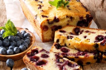 Healthy Blueberry Banana Bread