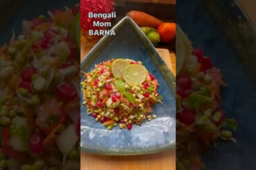 Healthy and delicious green moong salad for breakfast and weight loss diet #subscribetomychannel