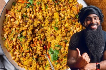 A feel good ANTI-INFLAMMATORY Indian BIRYANI | Easy healthy Vegan and Vegetarian dinner recipe