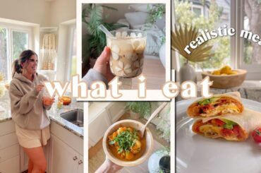 What I Eat in A Day | full day of eating, realistic healthy home-made meals & high protein recipes