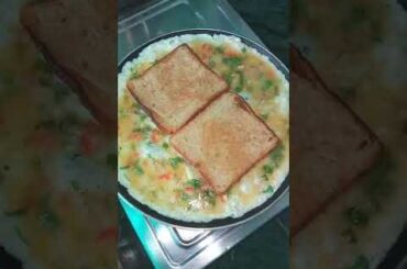 Bread Omelette Sandwich recipe..#shorts #easyrecipe #breakfastrecipe