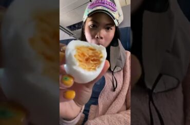 Snacks I packed for our flight