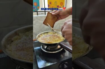BREAD CHEESE SUPER OMELETTE HEALTHY FOOD #food #bread #breadomelette #viral #healthy #cheeseomelette