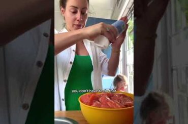 Salty, sweet, sticky, and DELISH - a true summer hosting MUST MAKE!