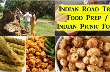 Indian Road Trip / Picnic Food Prep | HEALTHY TRAVEL FOOD | Indian Snacks | Samyuktha diaries