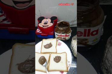 Healthy Nutella Sprikle Sandwich in tamil #sandwich l#nutella#bread#snackstamil#snackbox #snacks