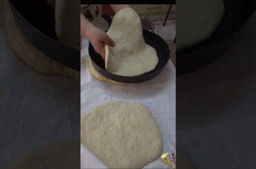 Turkish Bazlama Bread Recipe #shorts #turkishbread #turkishfood #bread #breadrecipes