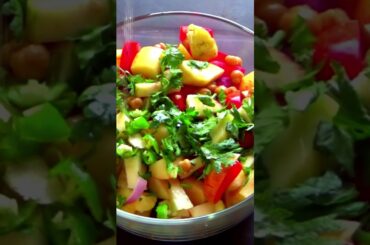 your favorite proteins salad #recipe #ytshorts #healthysalad #proteinsalad  #howto