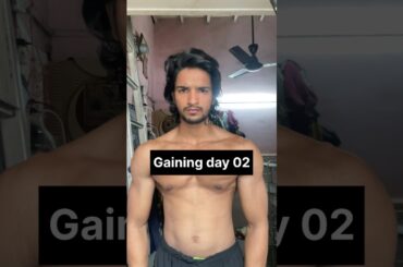 Gaining day 02 #minivlog #publicreaction #bodybuilder #fitness