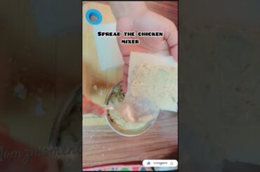 Viral chicken sandwich recipe #breakfast_ideas #shortvideo #breadrecipes #chickensandwich #viral