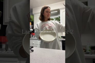 LAZY GIRL DINNER FOR 2: healthy recipe from Trader Joe’s #hormonehealth #healthymeals