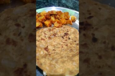 papaya paratha recipe #paratha #breakfast #viral #yt_shorts