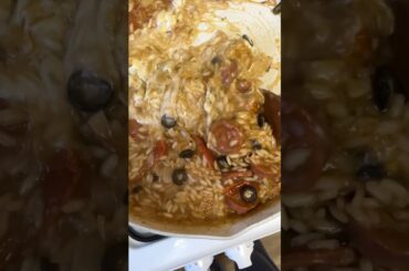 Cooking video! Quick and creamy risotto  #ytshorts #food #cooking #comfortfood #healthyrecipes #food