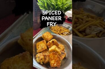 SPICED PANEER FRY | #healthy #weightloss #food #easy #recipes #quickrecipe #viral #treanding #tasty