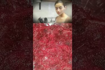 Alia Bhatt's Beetroot Salad Recipe | Beetroot Salad | #healthy #beetrootsalad #aliabhatt#shortsvideo