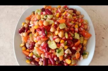 Very healthy and quick salads! It is so delicious||Protein Salads recipes||Veg Salad Recipes