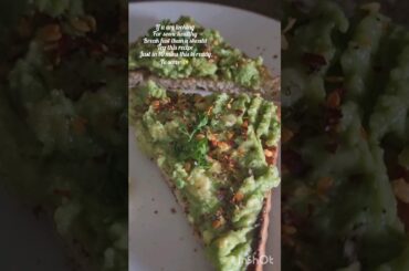 Avocado recipe | Avocado Toast Recipe #healthy #avocado #Sandwich #shorts #viral #youtubeshorts