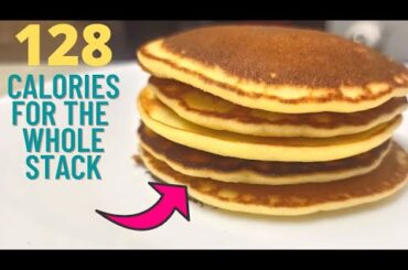Low calorie pancakes l low calorie breakfast recipe l Low calorie dessert