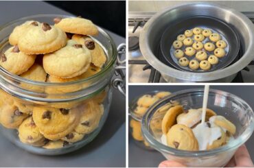 10 Minutes Cookies Recipe without oven - Quick & Easy school Lunchbox Recipe