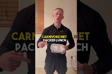 Carnivore Diet Packed Lunch #carnivore #carnivorediet #weightloss #health #healthylifestyle #lunch