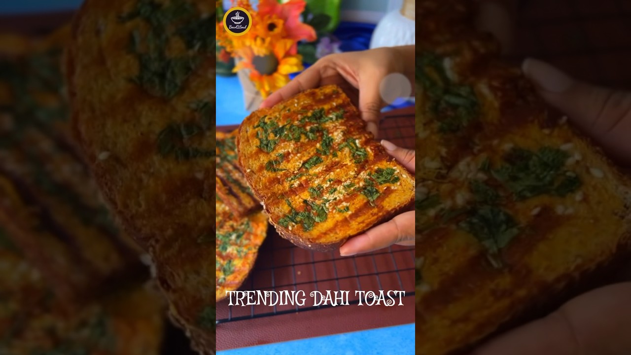 TRENDING DAHI TOAST – 5 Mins Healthy Breakfast Idea | How To Make Dahi Toast #shortsindia #shorts TRENDING DAHI TOAST - 5 Mins Healthy Breakfast Idea | How To Make Dahi Toast #shortsindia #shorts