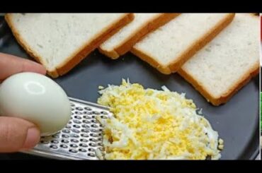 10 Minutes Healthy Snacks Recipe || Egg & Bread Snacks || New Recipe | Egg cutluts healthy Recipe ||