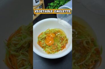 How to Make a Perfect Vegetable Omelette | Easy Breakfast Recipe