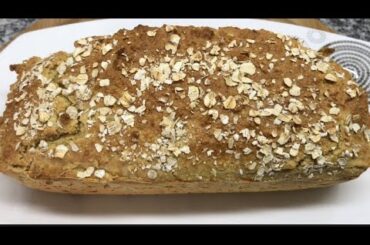 How To Make The Easiest Oat Bread For Weight Loss? No Kneading, Easy Diet Bread Making