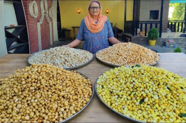 4 Types Of Makhana Recipe | Healthy Recipes | Makhana Cooking | Veg Village Food | Roasted Makhana