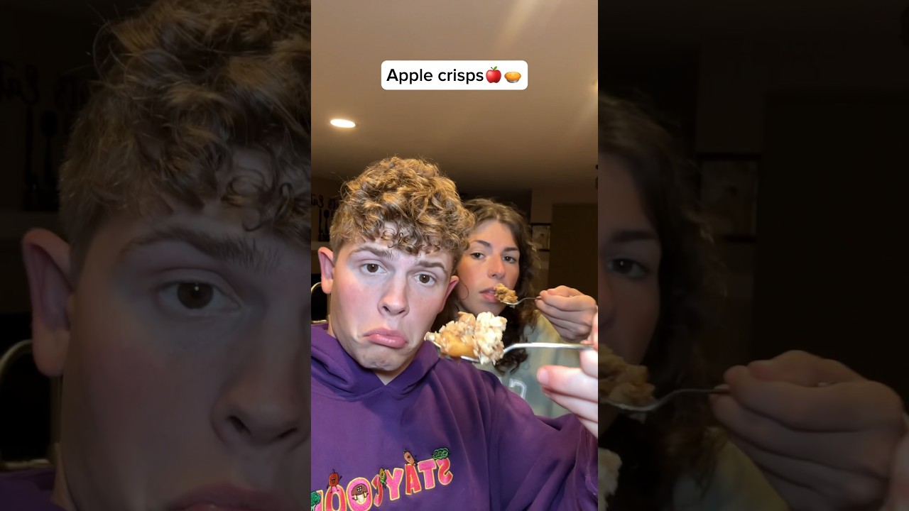 Eating a healthy homemade apple crisp! (with recipe) Eating a healthy homemade apple crisp! (with recipe)