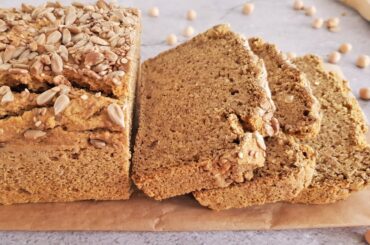 Gluten-Free Bread |Yeast-Free Chickpea Bread | ASMR