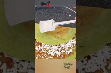 quick & healthy breakfast!! healthy breakfast ideas!! moongdal chilla recipe !! #viral #foodblogge